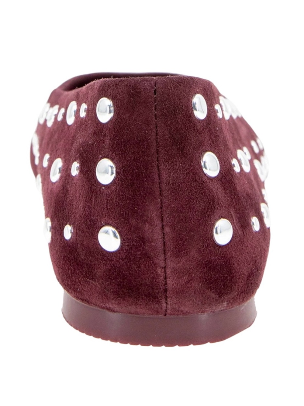 Splendid Latouche Studded Flat in Dark Plum Size 9 - Picture 6 of 11